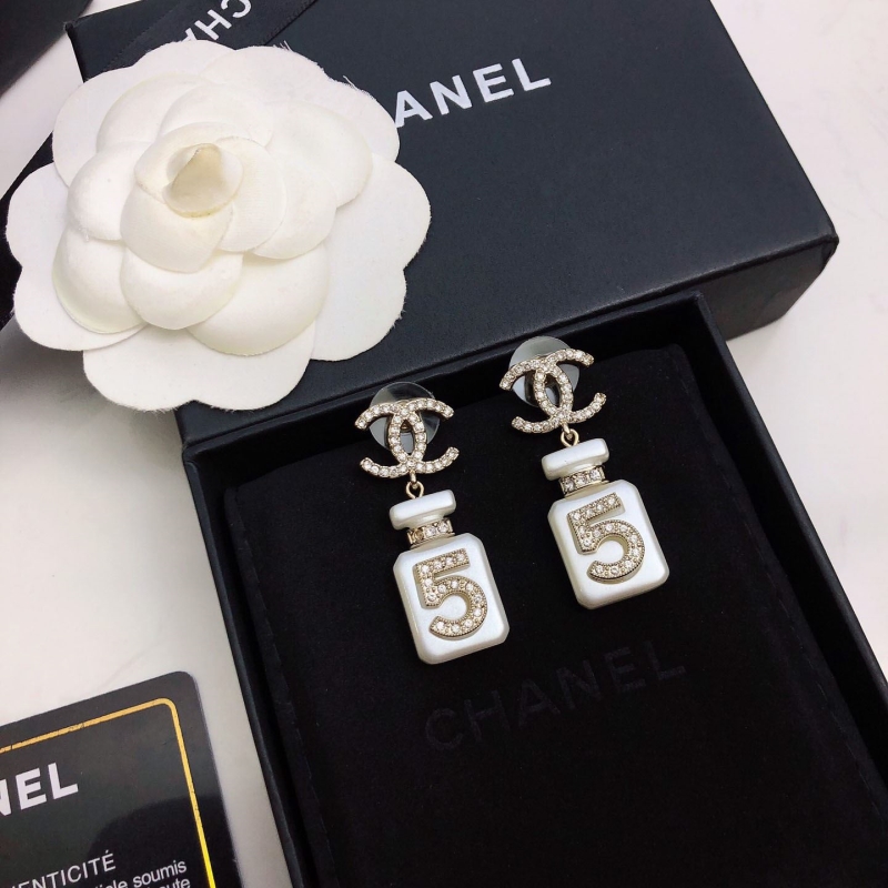 Ch*el earrings